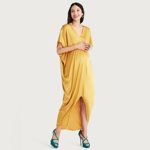 Hatch Riviera Dress in Marigold - Petite O/S